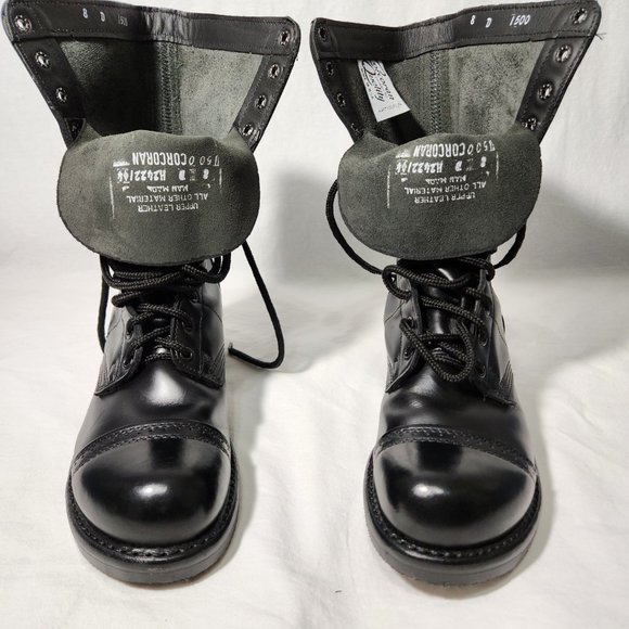 CORCORAN Paratrooper Military Jump Boots 1500 Size 8D Made USA New NO Box. - Picture 14 of 16